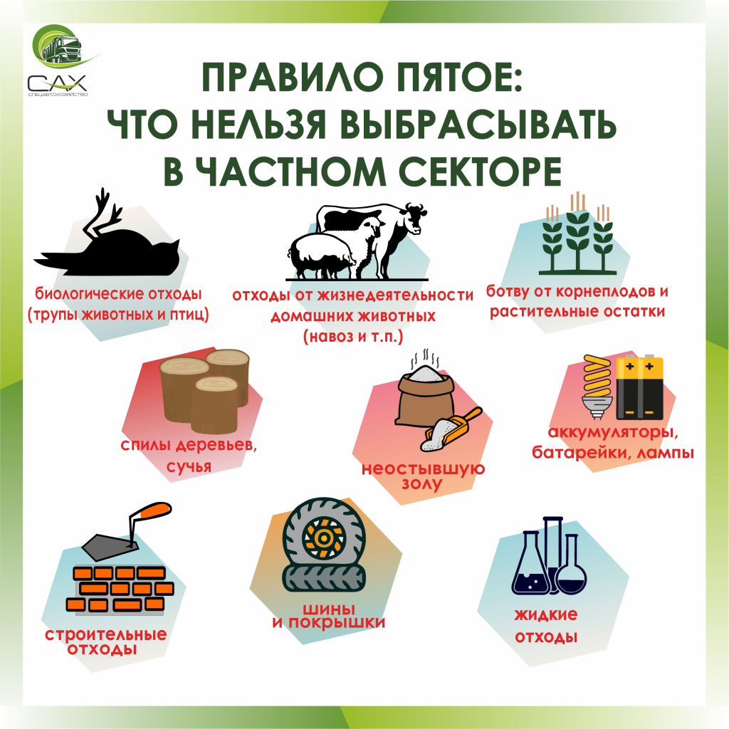ТКО в частном секторе. Правило пятое