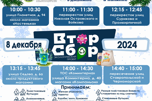 Акция "ВторСбор" в частном секторе г. Новосибирска