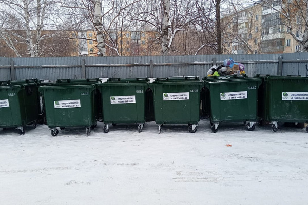 «САХ» установил 63 контейнера для ТКО в Бердске