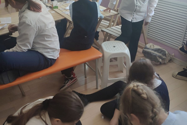 Первый экоурок в этом году