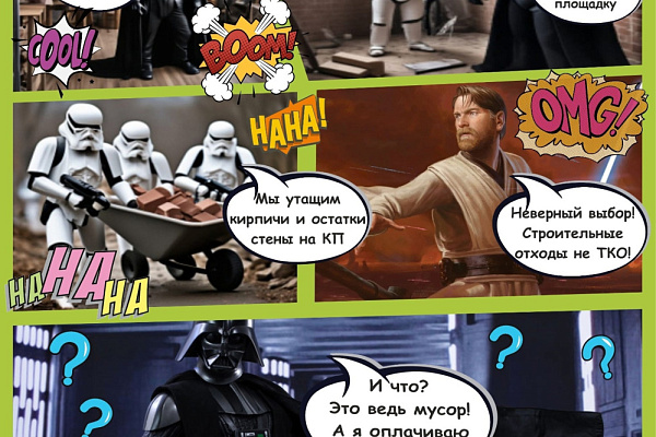 Строительные отходы - не ТКО