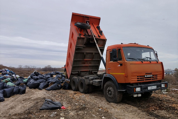 За субботник вывезли 800 кубометров старых автопокрышек