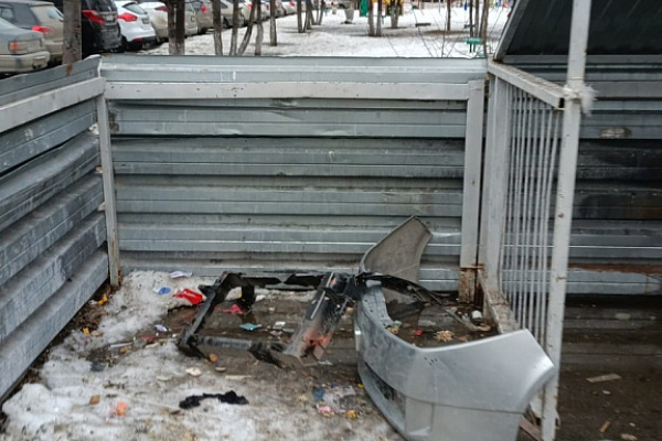В конце марта новосибирцы продолжают выкидывать ёлки