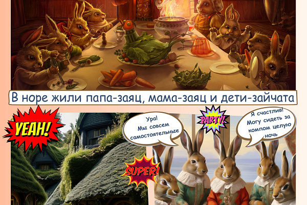 Заюшкина избушка: переехал сообщи
