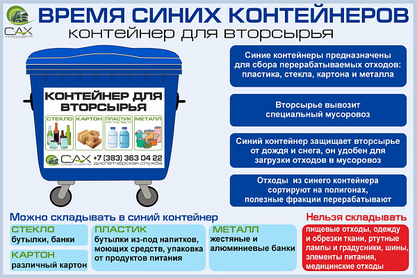 Приключения синих контейнеров